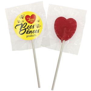 Heart shaped lollies