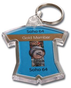 Sports Kit Acrylic Keyring