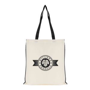 White canvas shopper