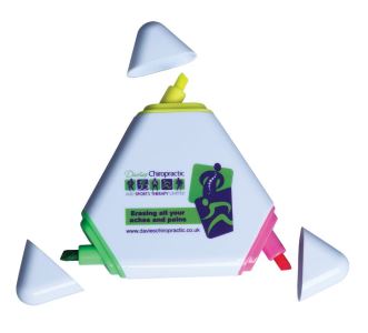 Triangle Highlighter Pen