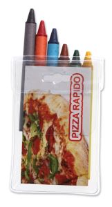 Promotional crayon pack