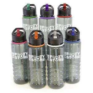 Sports bottle with straw