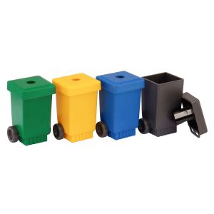 Recycled Wheelie Bin Pencil Sharpener