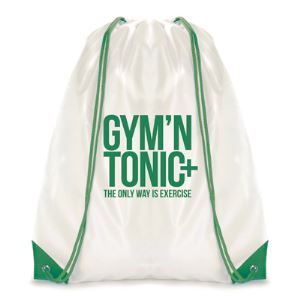 White Drawstring bag