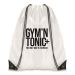 White Drawstring bag