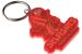 Embossed Acrylic Keyring