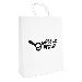 White Paper Carrier Bags