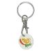 Recycled Tolley Coin Keyring